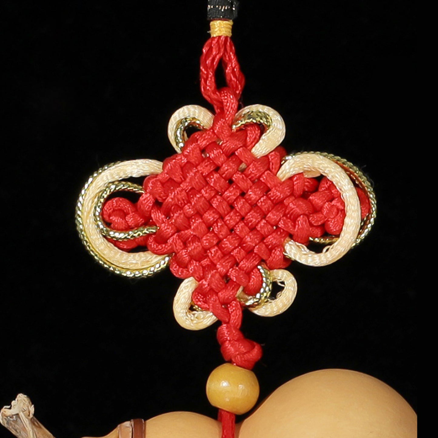 Five Emperor's Coins with Chinese Knot and Gourd - ETNCN