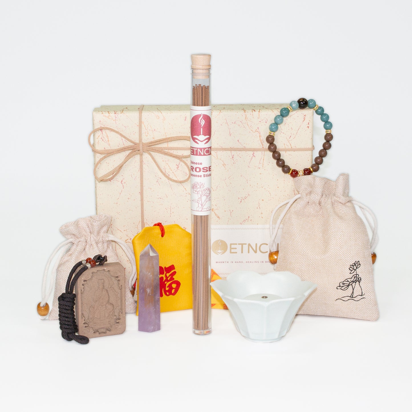 Rose incense gift box