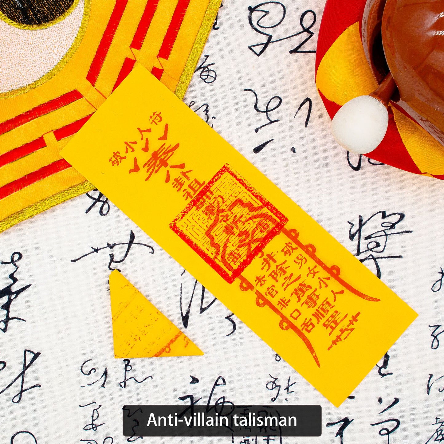 anti villain fu talisman with heavenly master seal 1