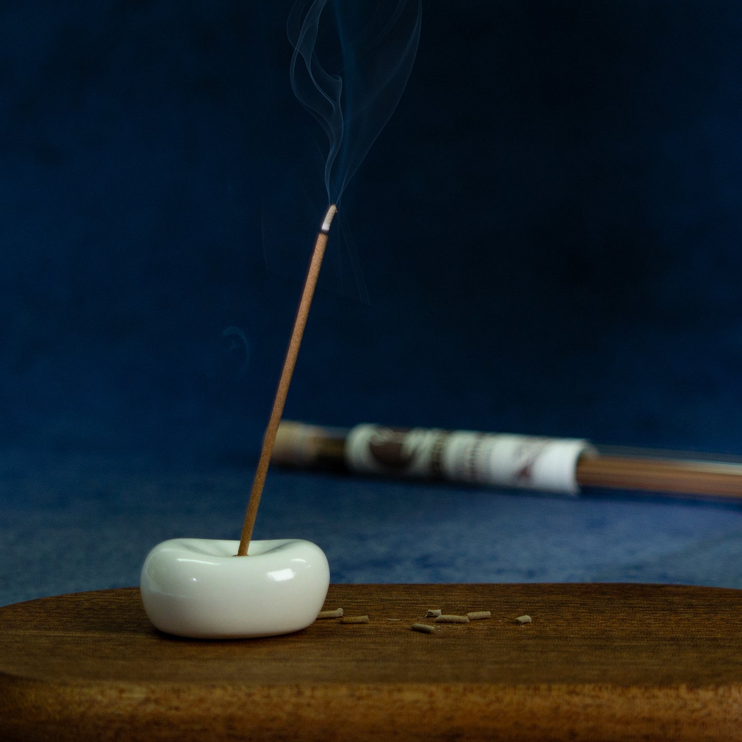 burning incense sticks