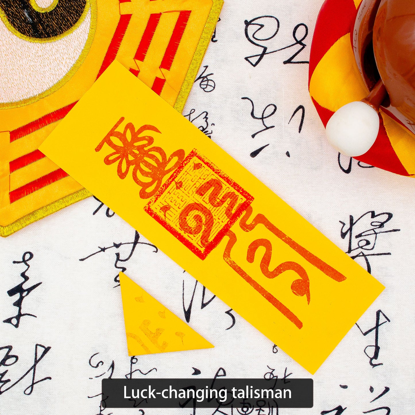 luck changing fu talisman with heavenly master seal 2
