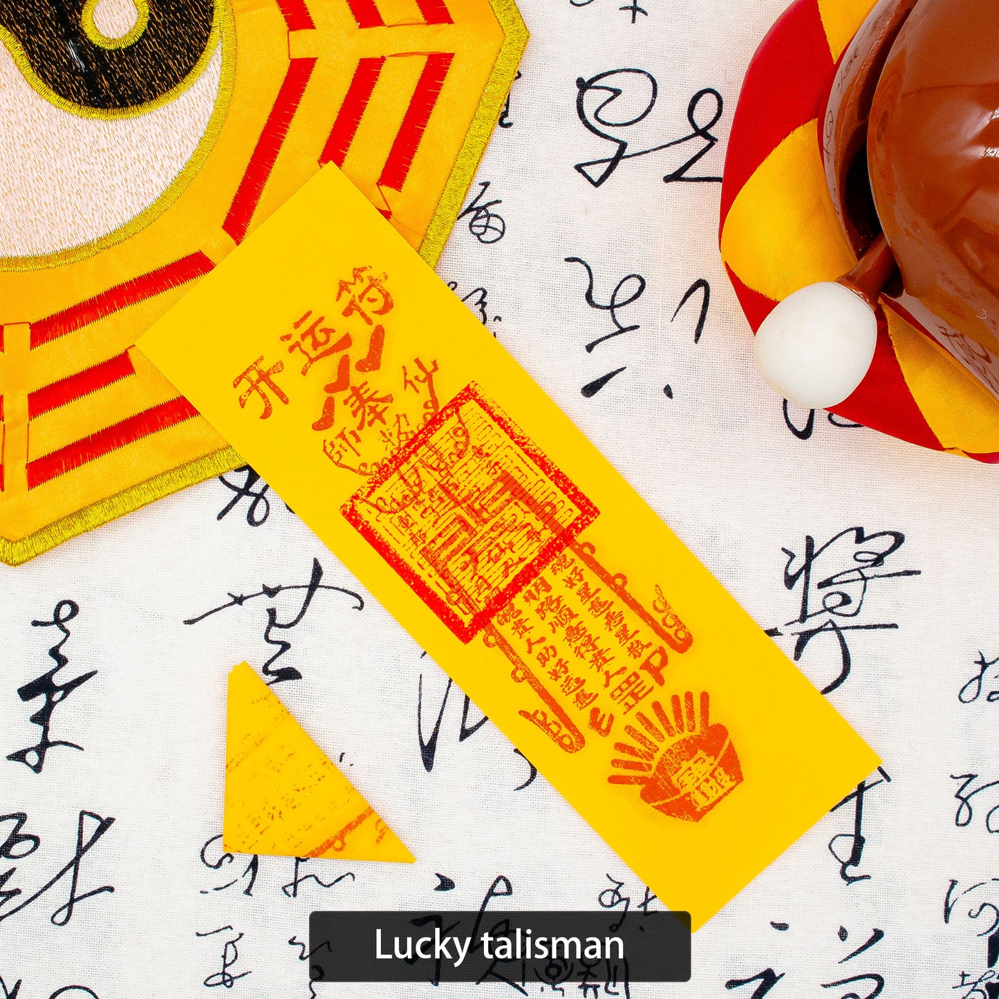 lucky fu talisman with heavenly master seal 2