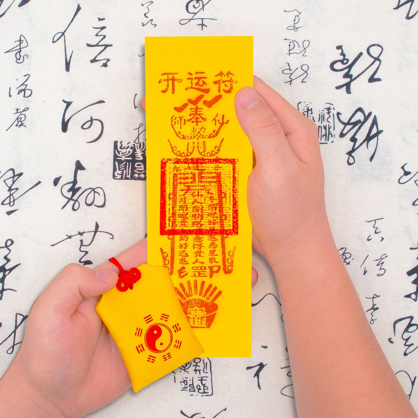 lucky fu talisman with heavenly master seal 4