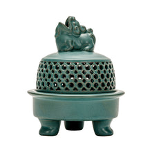 Charger l&#39;image dans la galerie, Ceramic Antique Pixiu Chinese Incense Burner
