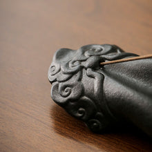 Load image into Gallery viewer, Ceramic Buddha Hand and Thread Incense Burner to Aid Meditation
