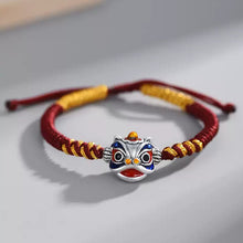 Charger l&#39;image dans la galerie, Enameled Lion Attracts Wealth Bracelet
