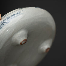 Load image into Gallery viewer, Ceramic Blue and White Porcelain Chinese Incense Burner Spiritual Energy Supplies - ETNCN
