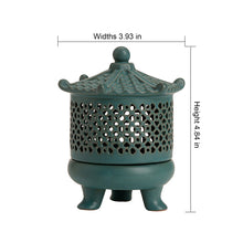 Görseli Galeri görüntüleyiciye yükleyin, Ceramic Chinese Retro Courtyard Style Incense Burner - ETNCN
