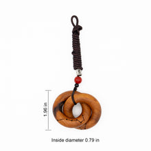 Charger l&#39;image dans la galerie, Daoist Protective Amulet Thunderstruck Wood Qiankun Circle Necklace - ETNCN
