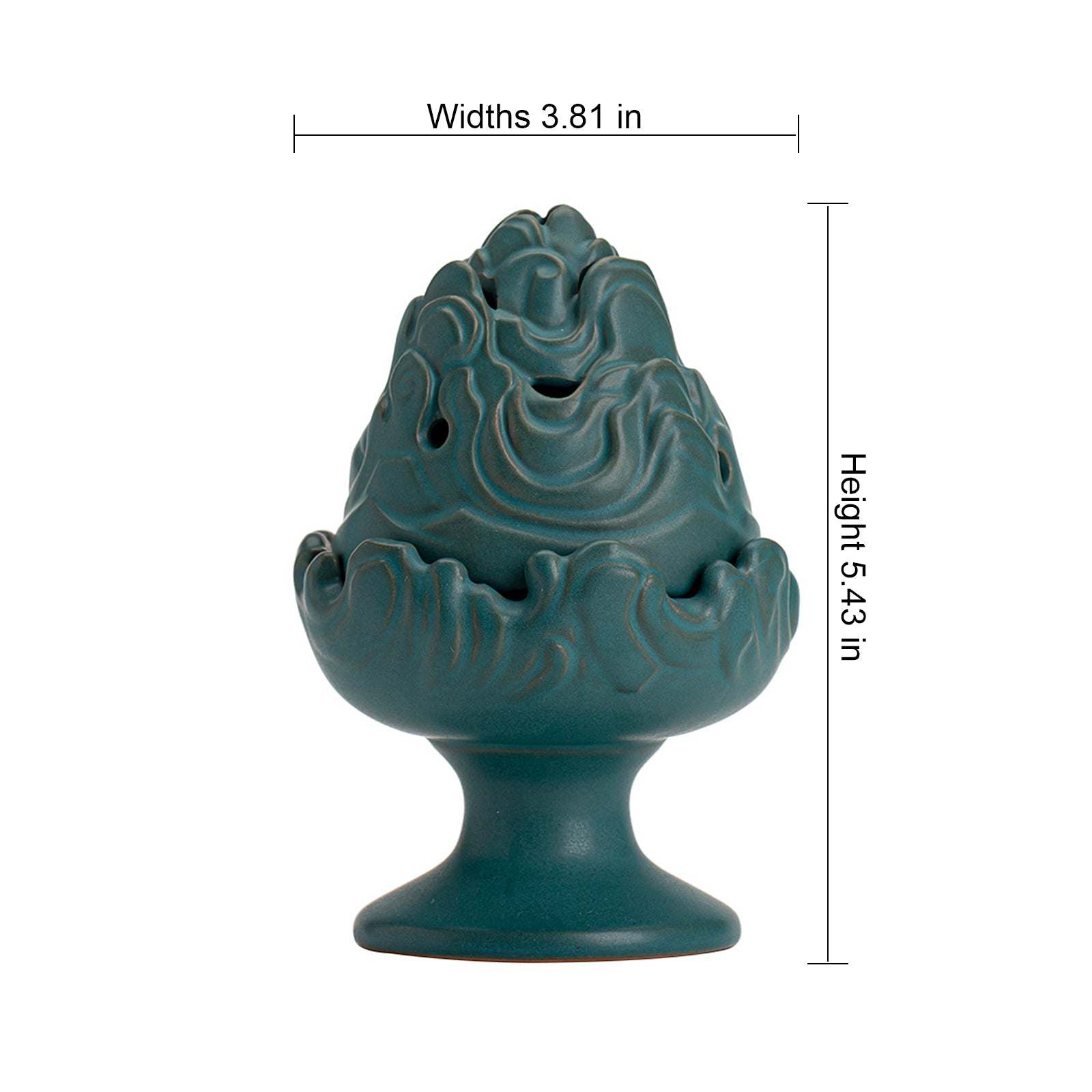 Ceramic Chinese Traditional Retro Royal Incense Burner - ETNCN