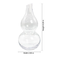 Load image into Gallery viewer, Gourd-Shaped Glass Wine Decanter-Straight - ETNCN
