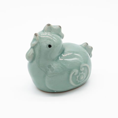Ceramic Zodiac Pets that Accompany Life-Rooster - ETNCN