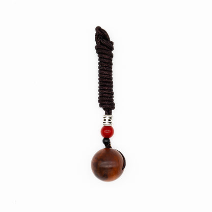 Thunderstruck Wood Wishful Ball Necklace - ETNCN