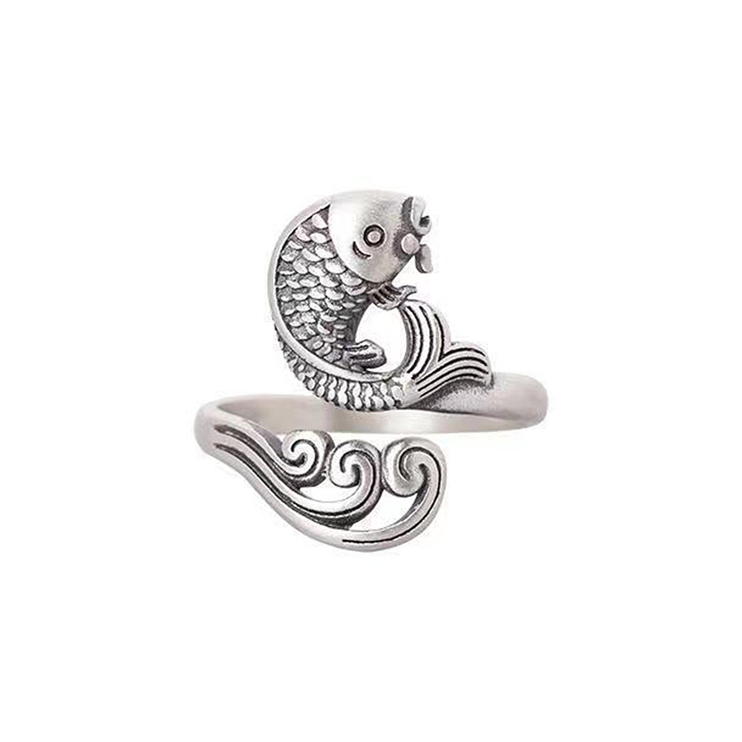 Metal Koi Ring