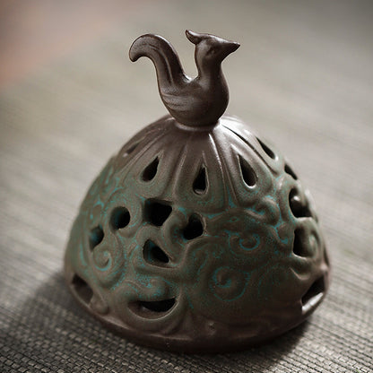 Ceramic Palace Chinese Incense Burner