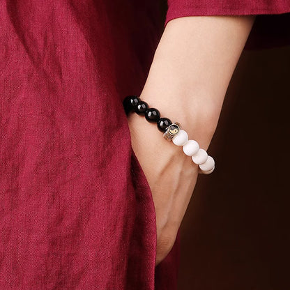 Nine-character Mantra Yin Yang Tai Chi Hunyuan Bead Bracelet