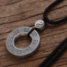 Load image into Gallery viewer, Metal Yin Yang Bagua Peace Clasp Necklace
