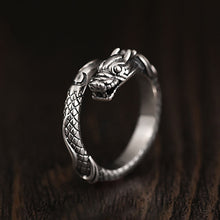 Load image into Gallery viewer, Metal Chinese Dragon Ring
