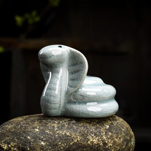 Charger l&#39;image dans la galerie, Ceramic Zodiac Pets that Accompany Life-Snake - ETNCN
