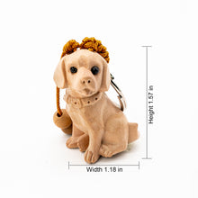 Load image into Gallery viewer, Peach Wood Keychain with the Twelve Chinese Zodiac Signs-Dog - ETNCN
