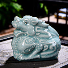 Load image into Gallery viewer, Ceramic Zodiac Pets that Accompany Life-Dragon - ETNCN
