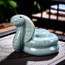 Load image into Gallery viewer, Ceramic Zodiac Pets that Accompany Life-Snake - ETNCN
