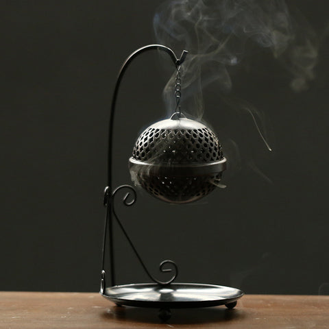 Metal Taoist Alchemy Furnace Incense Burner Practice Energy Home Decoration - ETNCN