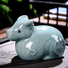 Load image into Gallery viewer, Ceramic Zodiac Pets that Accompany Life-Ox - ETNCN
