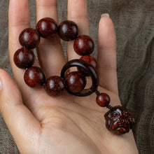 Load image into Gallery viewer, Rosewood Zodiac Fingertip Hand Twisting Toy
