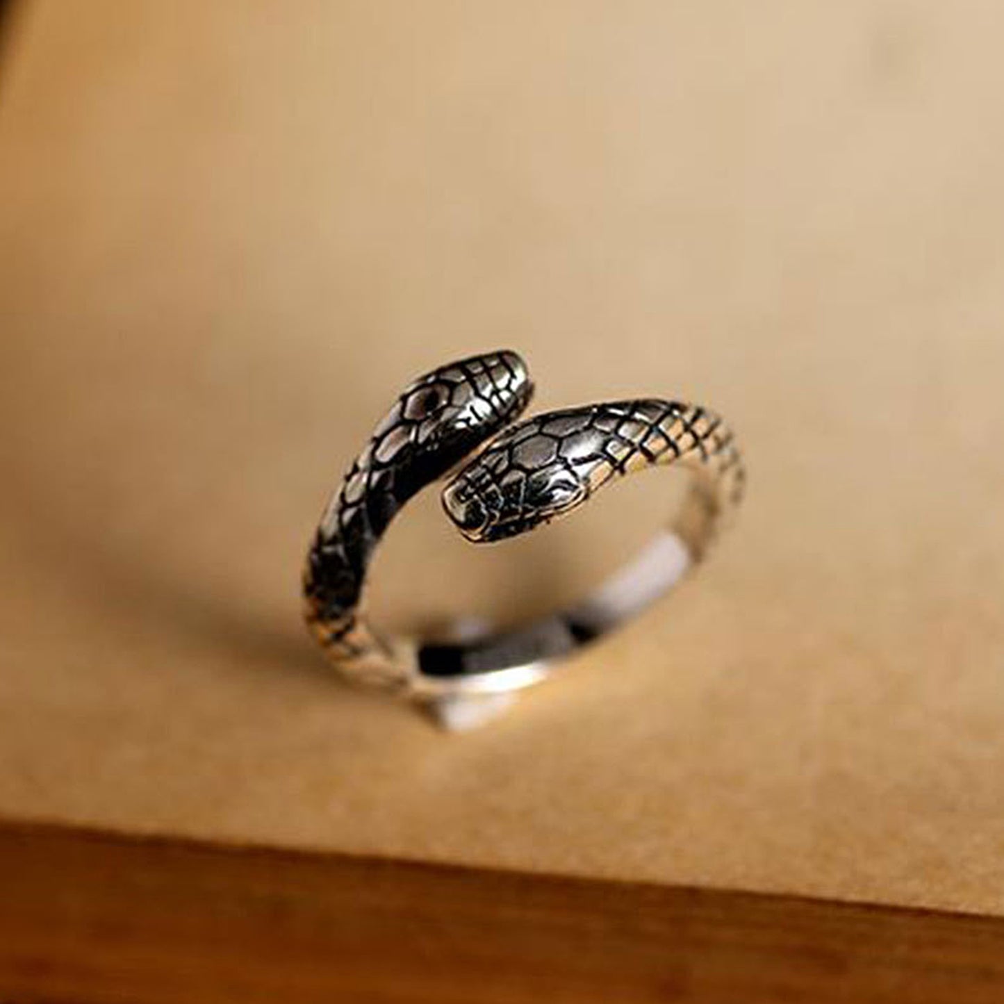 Metal Snake Ring