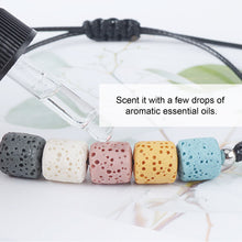 Charger l&#39;image dans la galerie, Volcanic Stone Five Elements Energy Bracelet Aromatherapy Stone - ETNCN
