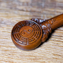 Charger l&#39;image dans la galerie, The Thunderstruck Wood Tai Chi Bagua Hairpin - ETNCN
