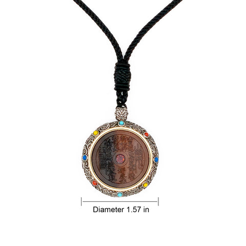Taoist Energy FengShui Protection Necklace Increases Wealth And Health - ETNCN