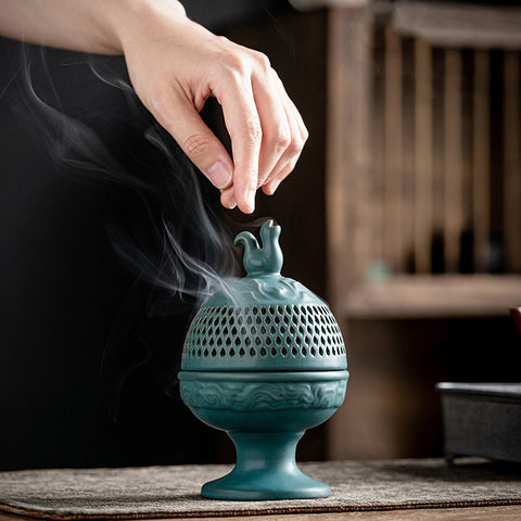 Ceramic Antique Chinese Incense Burner