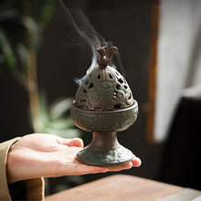 Load image into Gallery viewer, Ceramic Palace Chinese Incense Burner
