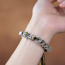 Load image into Gallery viewer, Metal Five Emperors Money Pixiu Lucky Bracelet
