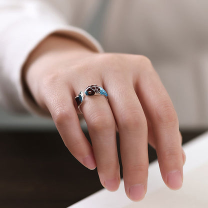 Enamel Peace and Health Ring