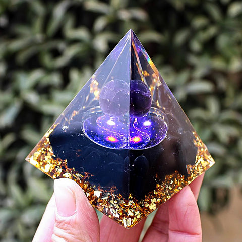 Bagua Cosmic Triangle Crystal-Yin - ETNCN