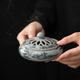 Ceramic Blue and White Porcelain Chinese Incense Burner Spiritual Energy Supplies - ETNCN