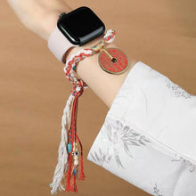 Load image into Gallery viewer, Cinnabar Ethnic Style Bagua Mountain Feng Shui Money Bracelet
