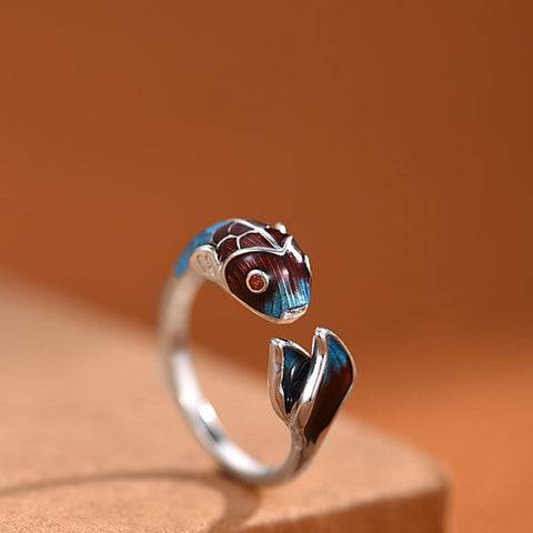 Enamel Peace and Health Ring