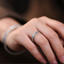 Görseli Galeri görüntüleyiciye yükleyin, Metal Enamel Auspicious Ring + Bracelet
