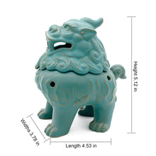 Charger l&#39;image dans la galerie, Chinese Ceramic Suan Ni Aromatherapy Incense Burner Home Decoration Bless Your Family - ETNCN
