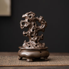 Load image into Gallery viewer, Ceramic Simulated Coral Stone Incense Burner Increases Luck Protects Career - ETNCN
