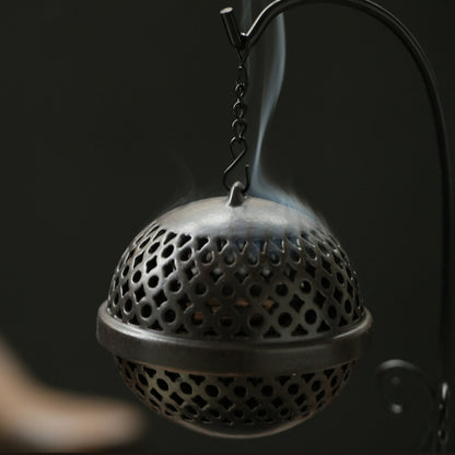 Metal Taoist Alchemy Furnace Incense Burner Practice Energy Home Decoration - ETNCN