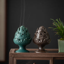 Load image into Gallery viewer, Ceramic Chinese Traditional Retro Royal Incense Burner - ETNCN
