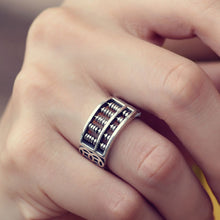 Görseli Galeri görüntüleyiciye yükleyin, Metal Abacus Attracts Wealth Adjustable Ring
