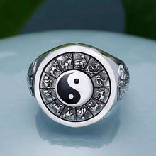 Load image into Gallery viewer, Twelve Zodiac Signs Bagua Ring
