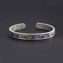 Görseli Galeri görüntüleyiciye yükleyin, Metal Enamel Auspicious Ring + Bracelet
