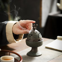 Load image into Gallery viewer, Ceramic Palace Chinese Incense Burner
